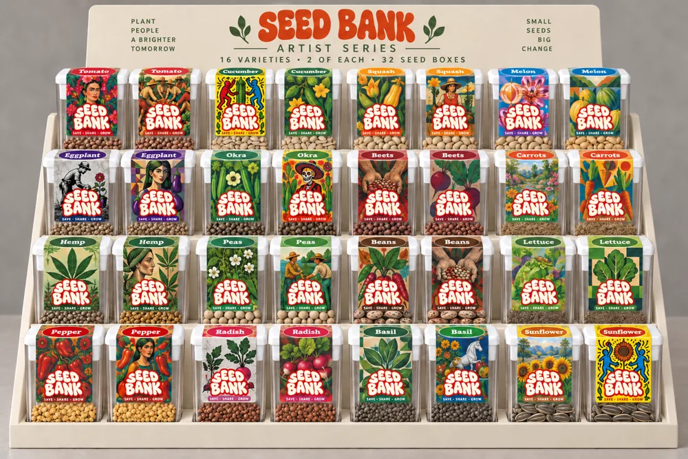 Artist Series · 32-box display