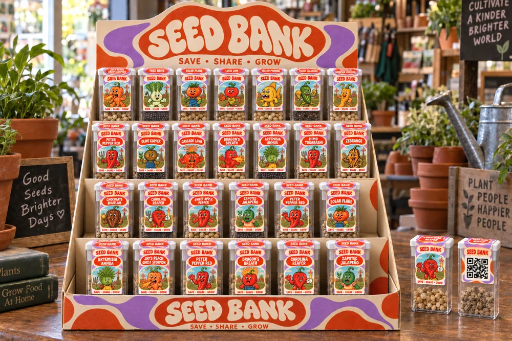 Garden shop display