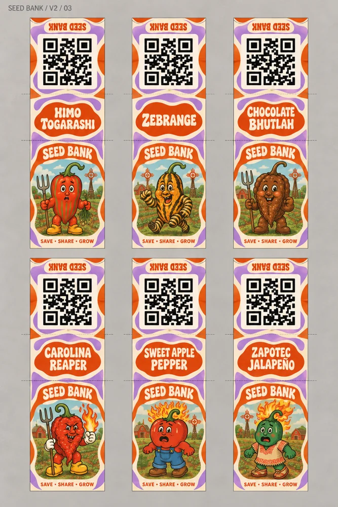 V2 · Illustrated labels, collection 3